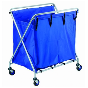 Carrello Portabiancheria 378 L Pieghevole con Ruote per Conservazione Biancheria - Product Image 2