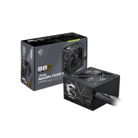 Pour MSI MAG A650BN 80+ Bronze Alimentation Modulaire Complète 650W Câble 12V-2x6 24 Broches Natif PC de Bureau PSU pour GPU RTX40/50 et PC de Jeu