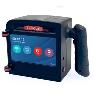 เครื่องพิมพ์อิงค์เจ็ทแบบพกพาขนาดใหญ่ 100 มม. สำหรับพิมพ์รหัสชุดแบบ Tij บนกล่องกระดาษ ระบบ Linux อัตโนมัติ - Product Image 4