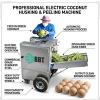 Machine automatique à décortiquer les noix de coco en acier inoxydable, capacité de 1200 pièces/heure