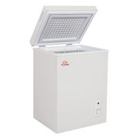 A + Mini congélateur coffre commercial portable à porte unique Réfrigérateur coffre à crème glacée à ouverture supérieure pour le stockage des aliments au froid