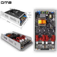 Module d'amplificateur professionnel en métal à faible consommation d'énergie PFA3K4 SRM PFC 1000 Watts Classe D 4 canaux pour caissons de basses actifs