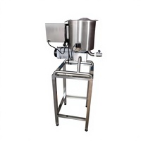 Broyeur à billes de chocolat commercial en acier inoxydable 12L, nouveau moulin à noix haute efficacité