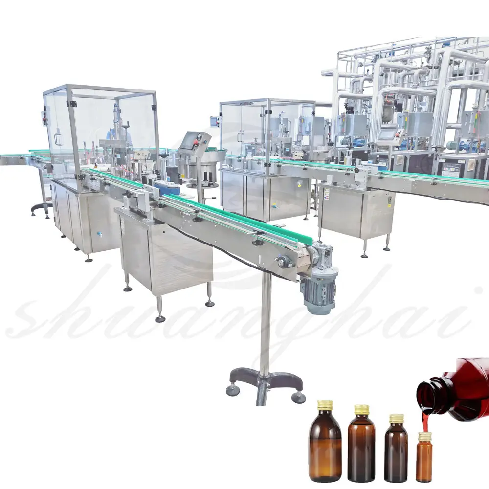 Manufacture Price High Quality Custom Automated Bottle Essential Oil Liquid Filling Machine Capping Packing Line