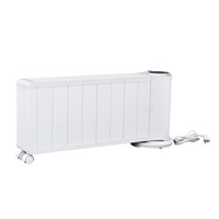 Chauffage radiant infrarouge intelligent pour l'intérieur et l'extérieur, pliable, multifonctionnel, avec ventilation, efficacité énergétique classe A+++ (249