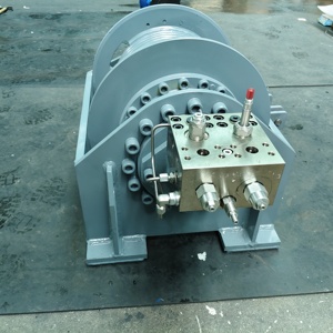 กว้านไฮดรอลิก <span class=keywords><strong>PEKA</strong></span> OEM 8 ตัน พร้อมตัวกดเชือก สำหรับเครนและยกเรือ ใช้กับเรือประมง เรือขุดลอก - Product Image 3