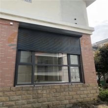 Volets roulants en <span class=keywords><strong>aluminium</strong></span> de conception moderne, fabriqués en Chine, avec moteur pour fenêtres, volets de sécurité enroulables - Product Image 5