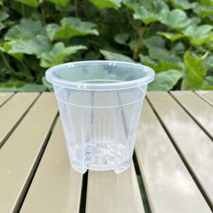 Jardinière transparente <span class=keywords><strong>pour</strong></span> l'extérieur <span class=keywords><strong>Orchidée</strong></span> succulente Bonsaï Pépinière Pots de plantes en plastique <span class=keywords><strong>Pot</strong></span> de fleurs en plastique <span class=keywords><strong>pour</strong></span> la ferme avec espace de drainage - Product Image 5