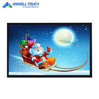 Écran tactile capacitif PCAP de 22 pouces, moniteur de jeu 1920x1080 en métal avec VGA, USB, RS232 pour jeux de compétences à monnayeur