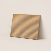 Tapis à gratter pour chat en liège plat avec surface ondulée 600x300mm, tapis à gratter en liège naturel pour chats