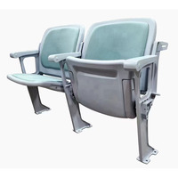 Siège de stade pliable en plastique moderne et élégant FoShan pour gradins de stade