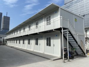 豪华20英尺预制移动客舱中国低价平装容器花园住宅入口公寓外部浴室 - Product Image 1