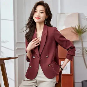 New Fashion Hochwertiges Design für Damen Business Suit Coat Kurze Anzug jacke