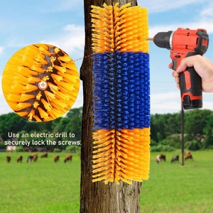 Kit de toilettage pour bétail, brosse à rouleaux pour <span class=keywords><strong>chevaux</strong></span>, brosse pour vaches, équipement d'élevage, directement de l'usine - Product Image 4