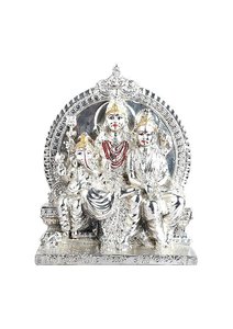 Shiv Parivar Idol <b>Statue</b> Hindu God Family Figurine for Home Temple Puja Decor Spiritual Religious Gift Mahadev Decoration - Product Image 4