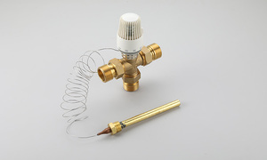 Válvula Mezcladora Termostática Motorizada de Latón de <span class=keywords><strong>3</strong></span> Vías, Eléctrica, Flexible, para Calefacción por <span class=keywords><strong>Suelo</strong></span> <span class=keywords><strong>Radiante</strong></span>, para Uso en Hoteles y Apartamentos - Product Image 5