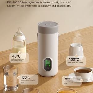 Hervidor Eléctrico Inalámbrico Recargable Moderno de Fábrica con Control Digital de Temperatura 220W - Product Image 2