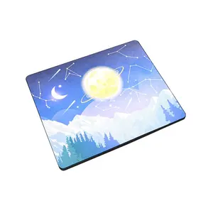 Alüminyum alaşım Mouse Pad çift taraflı Metal kaymaz Mouse Pad oyun Mat okside buzlu 220x180mm için oyun oyuncu Mouse Pad