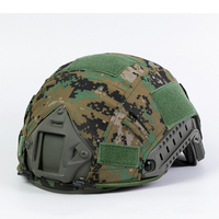 Housse de casque de Camouflage de haute qualité même style tactique couverture de tête de personne réelle accessoires de casques opérationnels secondaires