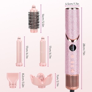 Nouvelle tendance 2026 Outils de coiffure Moteur sans balais BLDC haute vitesse Sèche-cheveux Salon Fer à friser automatique Multi-<span class=keywords><strong>styler</strong></span> Ensemble 5 en 1 - Product Image 6