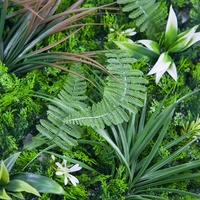 Nouvelle tendance Faux feuillage panneaux gazon vert artificiel buis haie plante mur pour la décoration de jardin