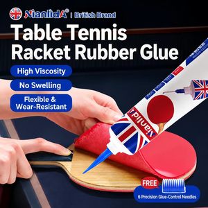 Colle en résine polymère pour réparation de raquettes de <span class=keywords><strong>badminton</strong></span> et de tennis, fixation de poignées, adhésif puissant et flexible pour travaux de réparation sportive et de garnitures. - Product Image 1