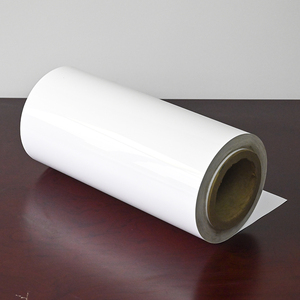 Película de PET Blanca Antiestática de Alta Reflectividad Personalizada, Rollo de Poliéster Liso para Aislamiento de Ventanas de Automóviles - Product Image 1