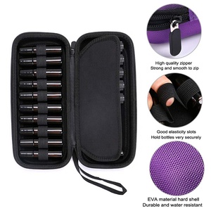 Tùy chỉnh xách tay EVA vỏ cứng lưu trữ trường hợp túi cho 20 chai 5ml 10ml tinh dầu lưu trữ trường hợp chống trầy xước trang điểm lưu trữ - Product Image 4