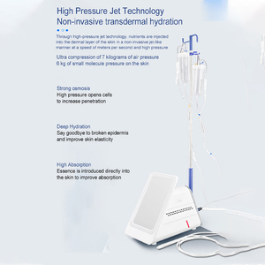 Appareil Facial Professionnel Flash Hydra-Radiance Booster Hyperbarique à Oxygène Haute Vitesse avec <span class=keywords><strong>Stylo</strong></span> à Bulles et Jet Peel pour Usage Commercial US Hydratant - Product Image 3