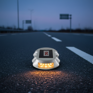 Panneaux de signalisation routière solaires à LED clignotants en aluminium 3LED 6LED, yeux de chat, pour avertissement de circulation, prix promotionnel - Product Image 3