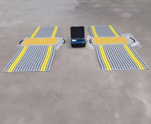 पोर्टेबल वायरलेस 1000*500 मिमी डिजिटल ट्रक एक्सल स्केल टच स्क्रीन इंडिकेटर ओम और ओडम समर्थित वजन पैमानों - Product Image 6