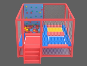 Customized Colorful <b>Big</b> Commercial Indoor <b>Trampoline</b> Park Equipment for Sale - Product Image 4