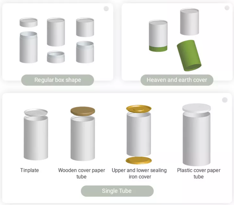 wholesale small fancy tea package tea bag box recyclable packaging