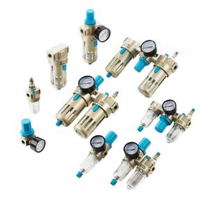 Sonotech STNC GFC Processeur d'air double unité GFR2000, filtre, régulateur de pression GL2000, lubrificateur à brouillard d'huile, occasion - Product Image 1