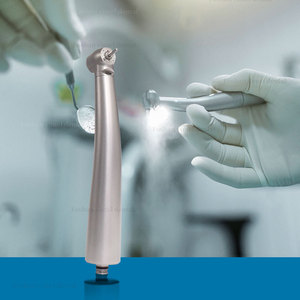 Turbina dental de alta potencia y velocidad con recubrimiento de titanio, broca dental de cerámica, cable de fibra óptica y rodamiento de bajo ruido. - Product Image 6
