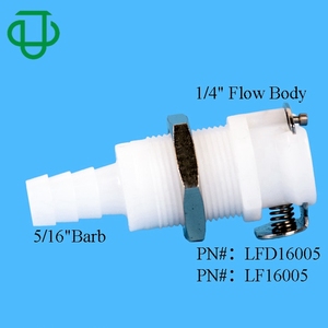 Пластиковый 5/16 для шланга с клапаном, соединительная муфта - Product Image 2