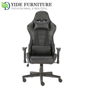 Personalizar logotipo negro de cuero Silla <span class=keywords><strong>Gammer</strong></span> Chaise de Chir Silla con la pierna - Product Image 2