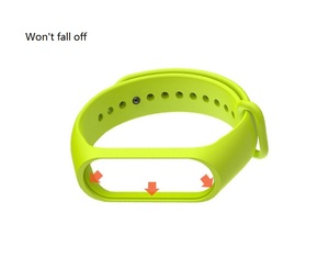 Pour <span class=keywords><strong>Xiaomi</strong></span> Mi <span class=keywords><strong>Band</strong></span> 8 7 6 5 4 3 Remplacement Silicone Poignet Sport Bracelet Femmes Hommes fitness Montres Intelligentes m8 m7 <span class=keywords><strong>m6</strong></span> m5 Bracelet - Product Image 4