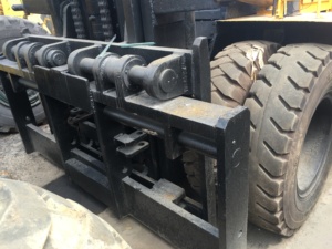 Carretilla elevadora diésel usada, TCM FD200 Japón FD200 FD160/tcm 50ton/motor Isuzu usado TCM FD160 TCM 16ton 20ton - Product Image 4