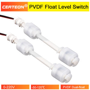 Bộ điều khiển mức chất lỏng chống ăn mòn cho bể mạ điện với công tắc phao đôi PVDF - Product Image 2