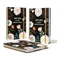 Fabricant de carnets à spirale sur mesure, fourniture directe, papier épais 80 g/m², reliure spirale, bloc-notes avec logo personnalisé, carnet à spirale