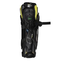 Genouillères de hockey sur glace SOYUZ Premium, niveau professionnel, légères, durables, protection de qualité, noires, tailles SR/INT/JR, autres matériaux