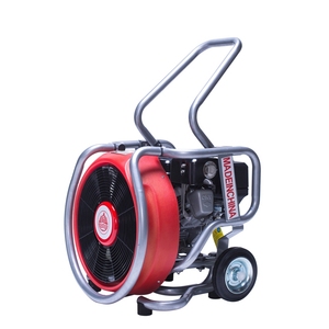 Ventilateur d'extraction de fumée portable en acier inoxydable, haute circulation d'air, ventilation mobile, pression positive, équipement de sauvetage incendie - Product Image 2