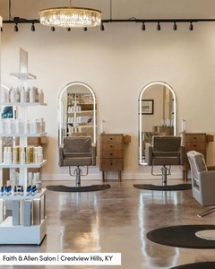 Moderner MDF-Friseursalon-Trolley mit Spiegel, Robuste Konstruktion, Leicht Beweglich, für Gewerbliche Nutzung - Product Image 5