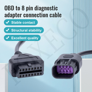 Chất lượng cao và ổn định, đầu nối <span class=keywords><strong>OBD</strong></span> sang 8 chân dùng cho chẩn đoán ô tô chính xác - Product Image 2
