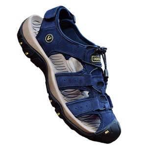 Sandales de Sport IRONDONKEY Grande Taille pour Hommes, Sandales en Cuir Fermées à Bout Respirant pour la Randonnée et l'Extérieur - Product Image 4