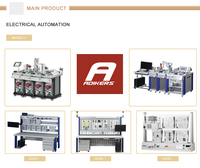 Equipo Escolar Inteligente, Tecnología Educativa, Capacitación PLC para Estudiantes, Construcción Metálica, Fuente de Alimentación CA 380V, Adikers AZ-153