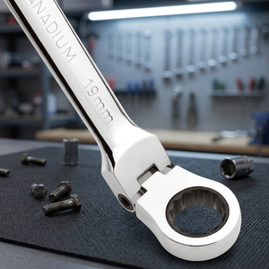 Jeu de clés à molette réglables FERVI DIY Grade Combikey avec clés dynamométriques à levier coudé 12mm 170mm - Product Image 2