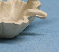 Fonte de fer Offre Spéciale Blanc pet mangeoire à oiseaux