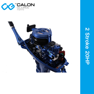 Moteur <span class=keywords><strong>hors</strong></span>-<span class=keywords><strong>bord</strong></span> marin à essence Calon Gloria compact et puissant, <span class=keywords><strong>2</strong></span> temps, 20 ch, démarrage manuel <span class=keywords><strong>ou</strong></span> électrique pour la pêche - Product Image 5